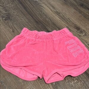 Pink Microfiber Shorts Victoria Secret Pink